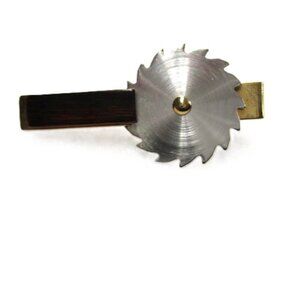 TABLE SAW TIE BAR SIGNED ANSON-FOR METROPOLITAN LUMBER CO